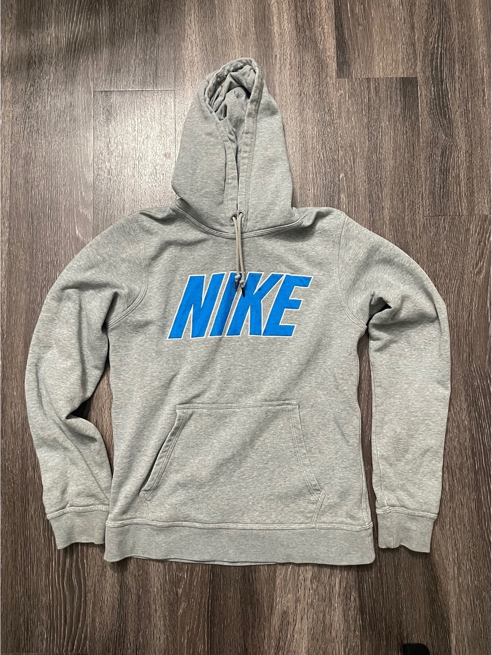 00s Nike Spell Out Club Fleece Hoodie
